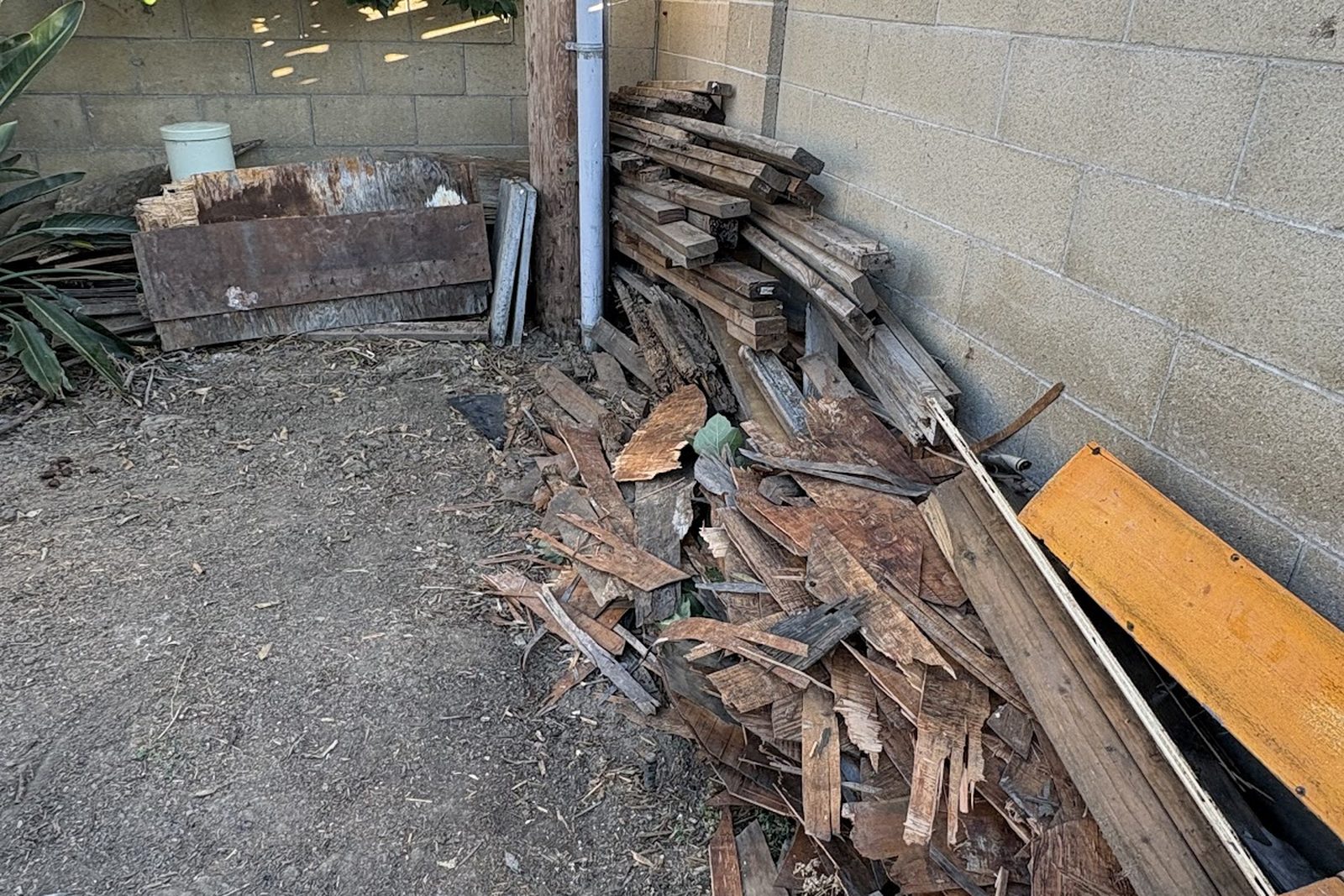 Professional Construction Site Debris Removal service by Dump It Dude Junk Solutions in Fullerton, California - licensed and insured junk removal contractor