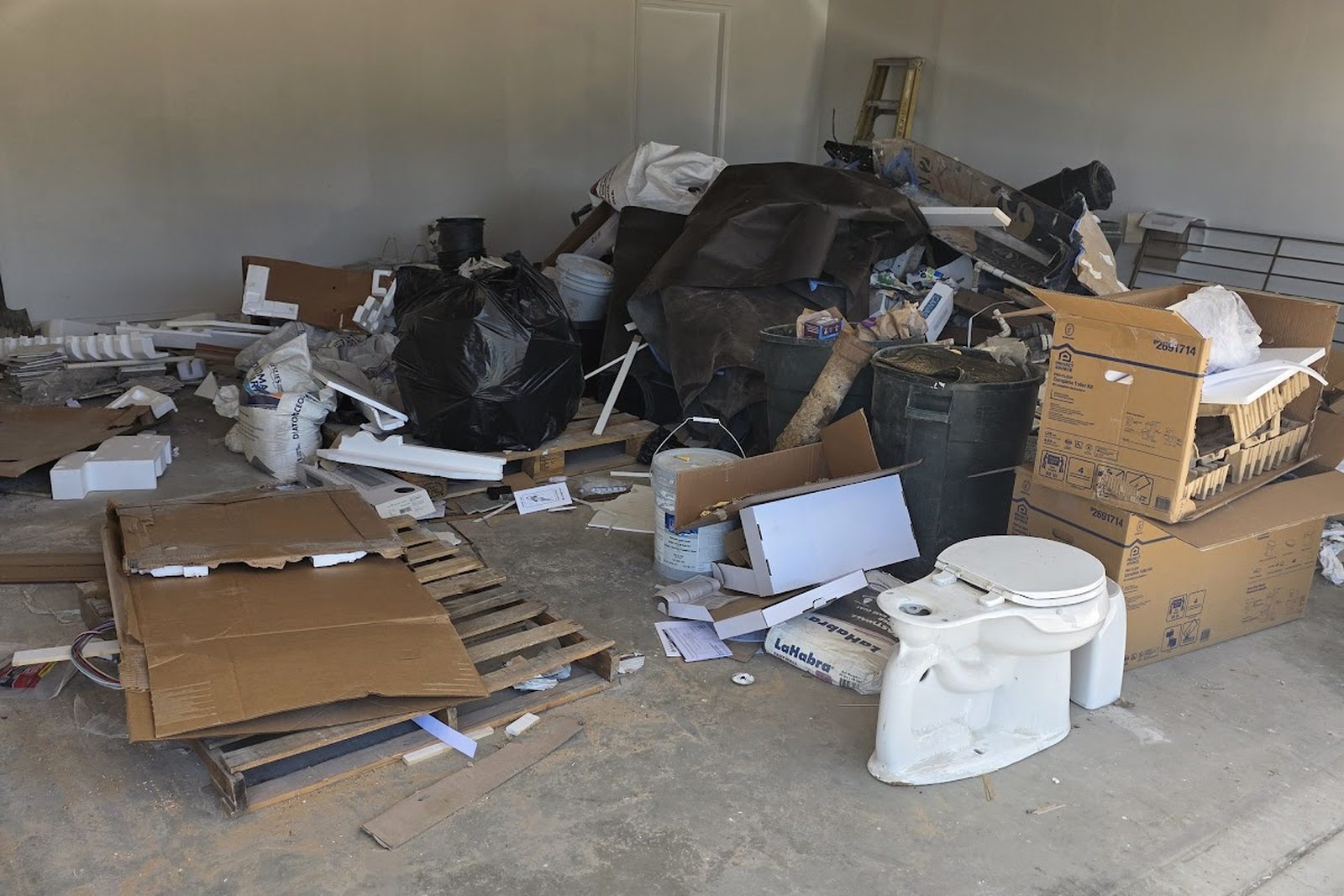 Professional Garage and Attic Decluttering service by Dump It Dude Junk Solutions in Fullerton, California - licensed and insured junk removal contractor